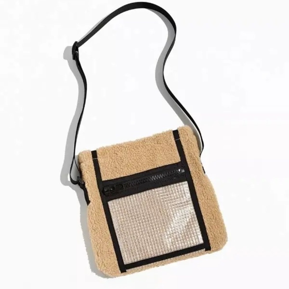 NWT Urban Outfitters UO Sherpa Sling Bag